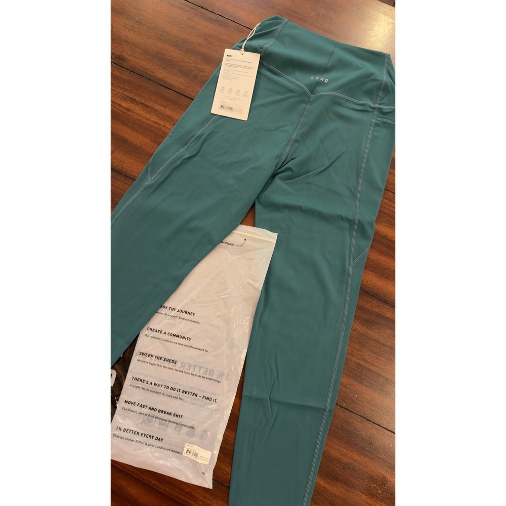 LSKD Elixir Ultra High-Rise Full Length Legging Pockets Teal Women's M, NEW, NWT - Picture 15 of 16